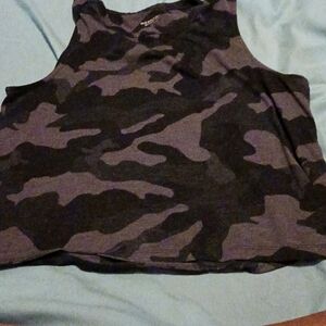 Camouflage tank top